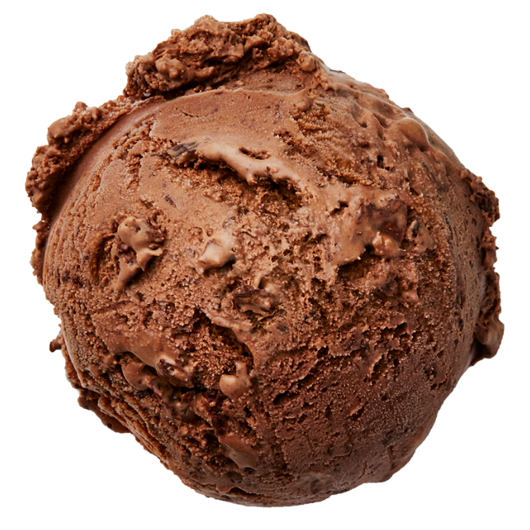 Belgian chocolate ice cream