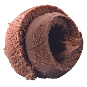 Plant-based chocolate ice cream