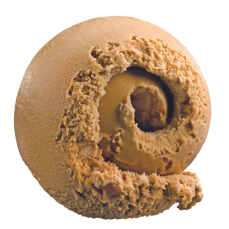 Toffee fudge ice cream